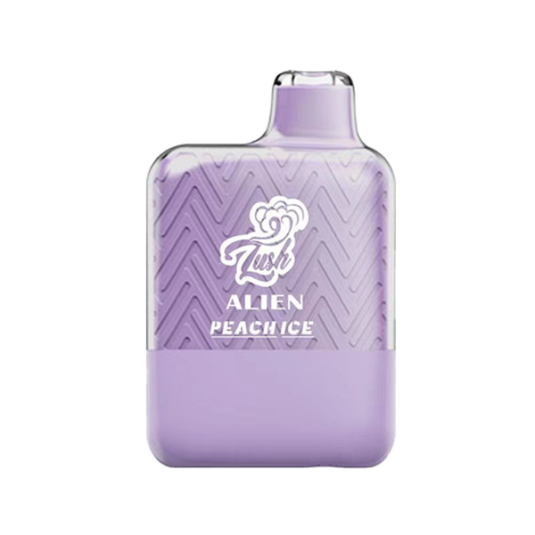 Lush Alien Disposable | 6000 Puffs | 15mL | 50mg | MOQ 10 | Peach Ice