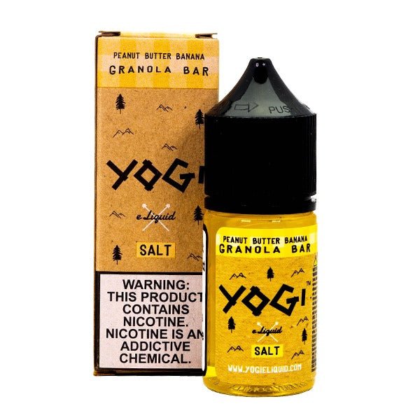 Yogi Salt Series E-Liquid 30mL | Peanut Butter with packaging