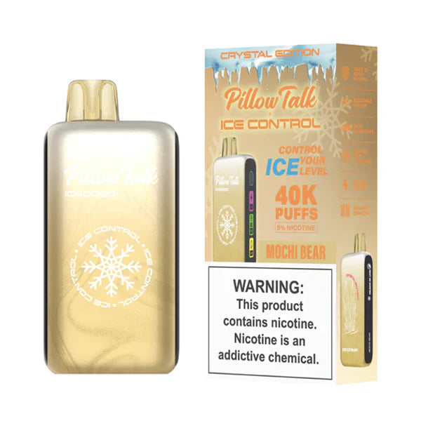 Pillow Talk IC40000 Disposable | 40000 Puffs | 20mL | 50mg | MOQ 5 | Mochi Bear with Packaging