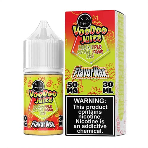 Voodoo Juice FlavorMax Salt Series E-Liquid | 30mL | 50mg | Pineapple Apple Pear Ice with packaging