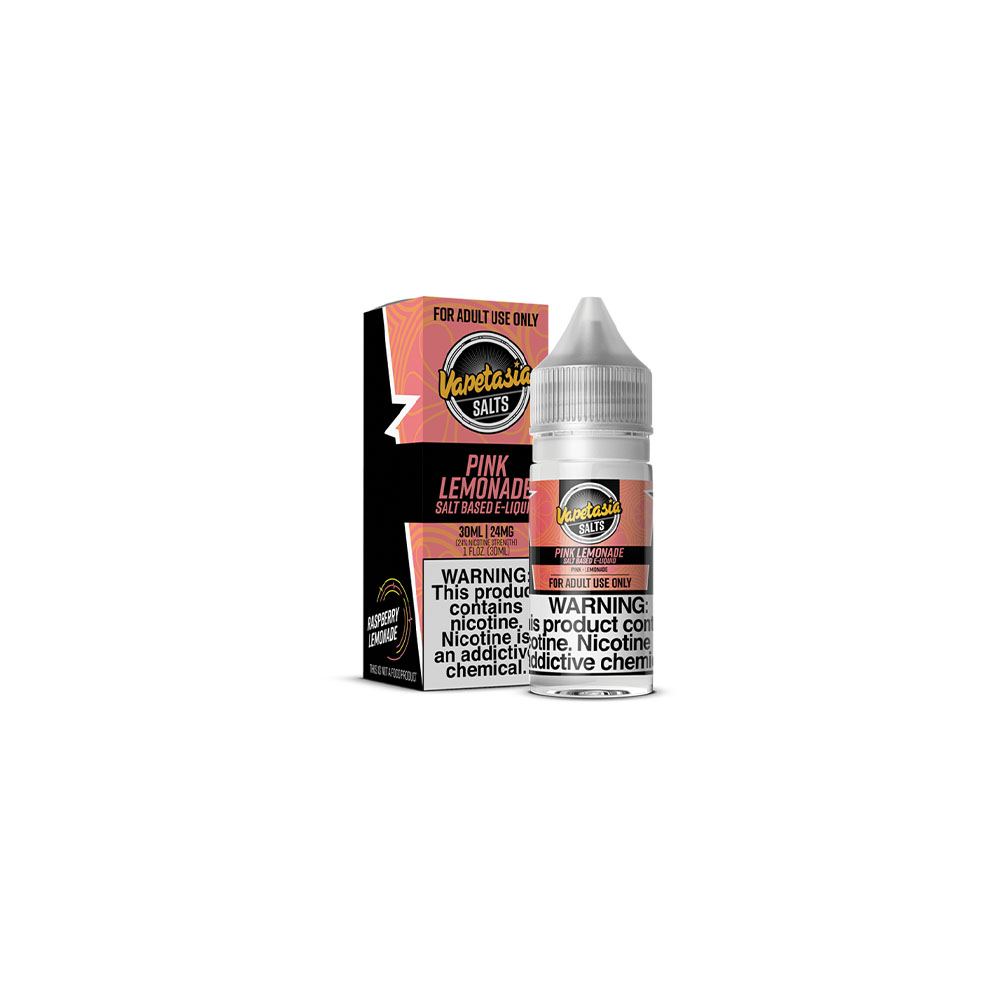 Vapetasia Salt Series E-Liquid | 30mL | 24mg | Pink Lemonade with Packaging
