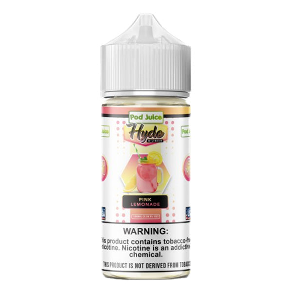 Pod Juice TFN Hyde Series E-Liquid | 100mL | (Freebase) | Pink Lemonade