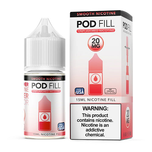 Pod Fill Unflavored Nicotine Base (Salt ) 15mL | 20mg