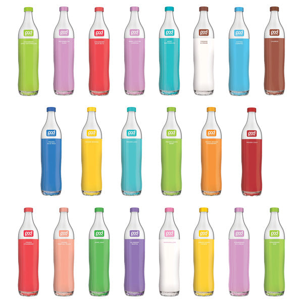 Pod Flo Disposable | 4000 Puff | 10mL | 5.5% | MOQ 10 | Group Photo