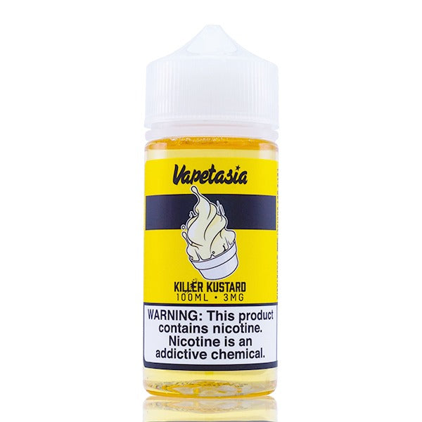 Vapetasia Series E-Liquid (Freebase) | 100mL | 3mg | Killer Kustard