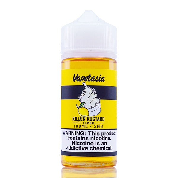 Vapetasia Series E-Liquid (Freebase) | 100mL | 3mg | Killer Kustard Lemon 