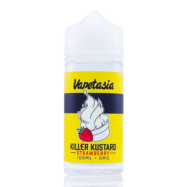 Vapetasia Series E-Liquid (Freebase) | 100mL | 0mg | Killer Kustard Strawberry