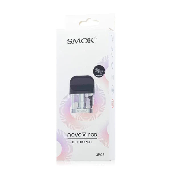 SMOK Novo X Pod (3-Pack) | DC 0.8ohm MTL
