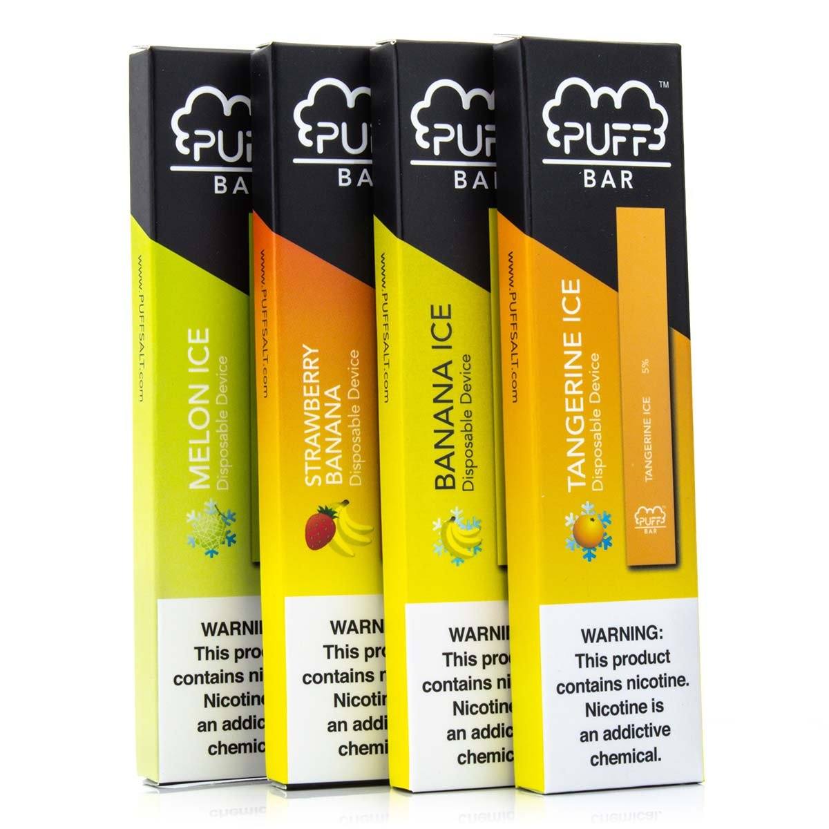 PUFF BAR | Disposable E-Cigs 5% Nicotine (Individual) *CLEARANCE*