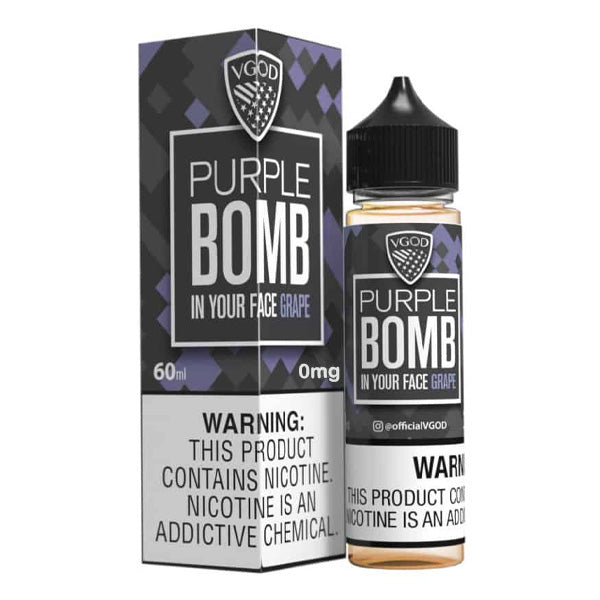 VGOD Series E-Liquid 60mL | Purple Bomb with packaging