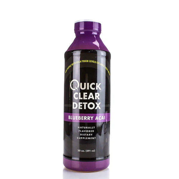 Quick Clear Detox (Liq Supplement) 591mL 20oz | Blueberry Acai