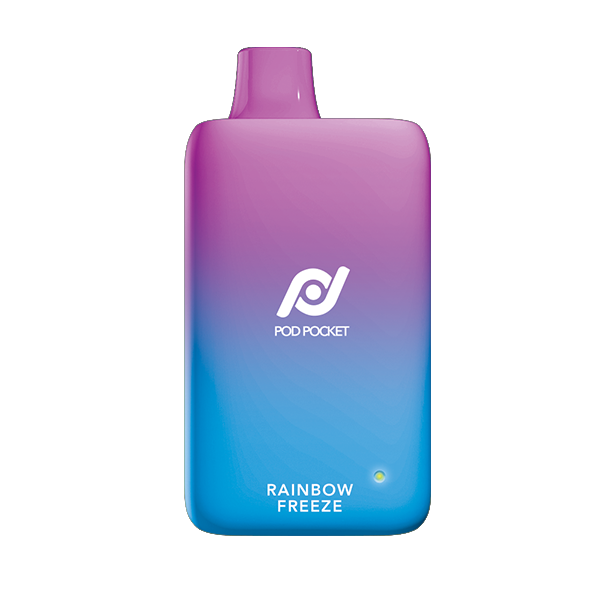 Pod Juice Pod Pocket Disposable | 7500 Puffs | 14mL | 50mg | MOQ 10 | Rainbow Freeze