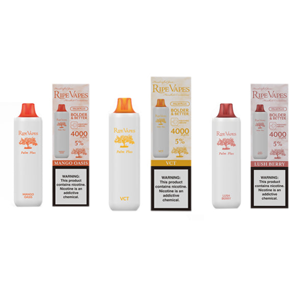Ripe Vape Palm Plus (Dispo) | (4000Puff) | (9mL) | Group Photo 