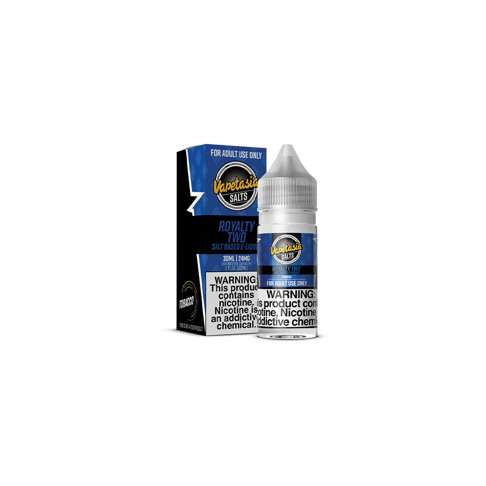 Vapetasia Salt Series E-Liquid | 30mL | 24mg | Royalty II with Packaging