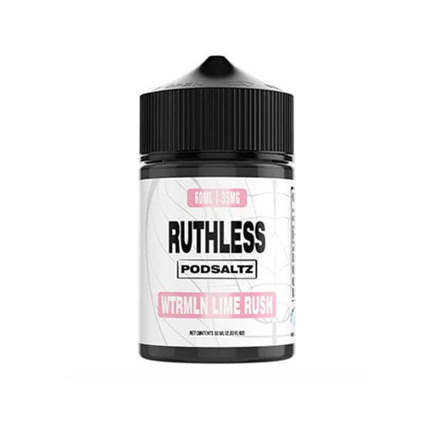 Ruthless Essentials Salt Series E-Liquid | 60mL | Salt Nic | WTRMLN Lime Rush