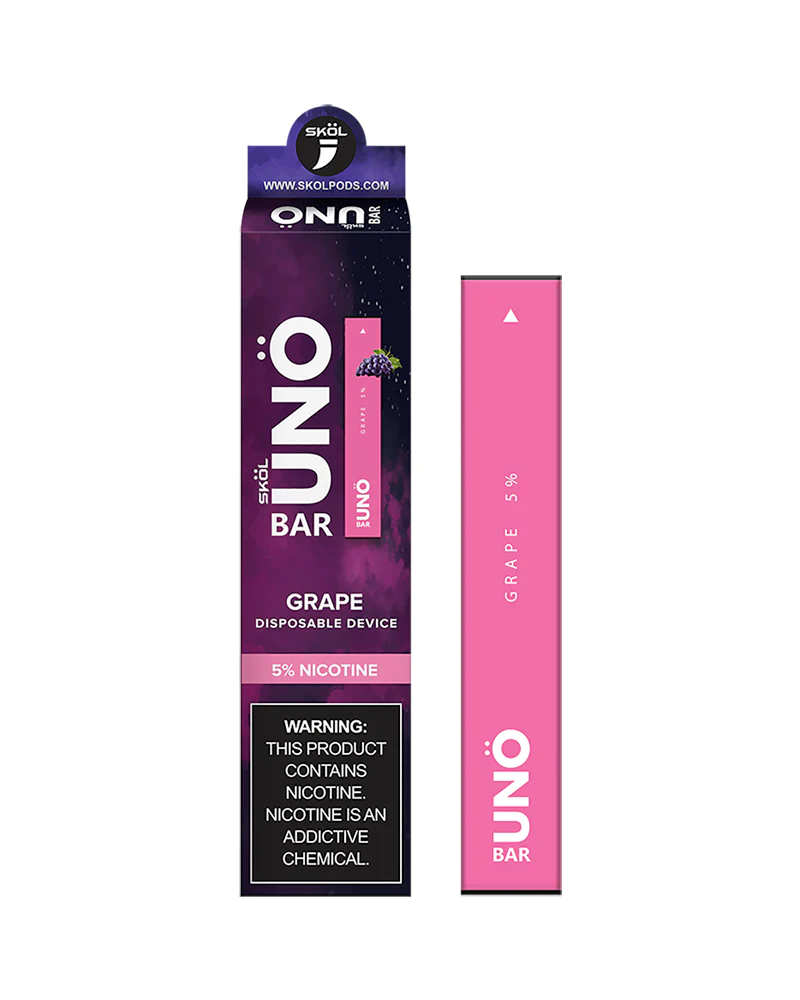 SKOL | UNO Bar Disposable 5% Nicotine (Individual) | MOQ 10