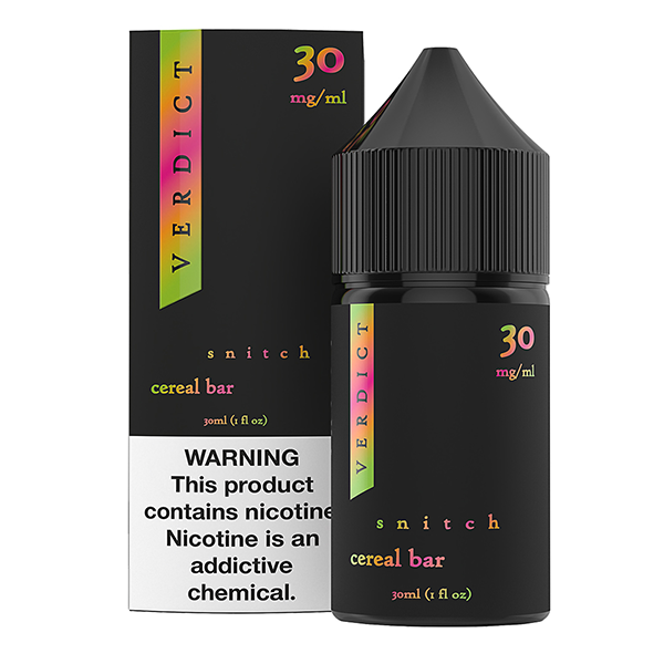 Verdict Salt Series | E-Liquid | 30mL | Snitch with packaging