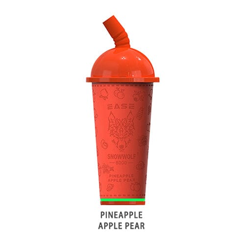 Snowwolf Ease Disposable | 8000 Puffs | 18mL | 5% |  MOQ 10 | Pineapple Apple Pear