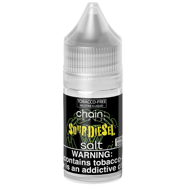 Chain Vapez Salt Series E-Liquid | 30mL  | 35mg | Sour Diesel Bottle
