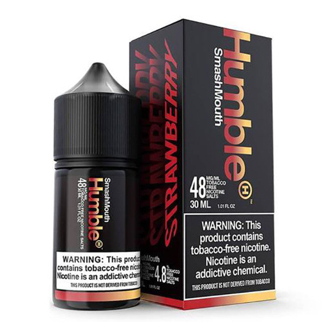 Humble Salt Series E-Liquid | 48mg | 30mL | Salt Nic | Smash Mouth with packaging