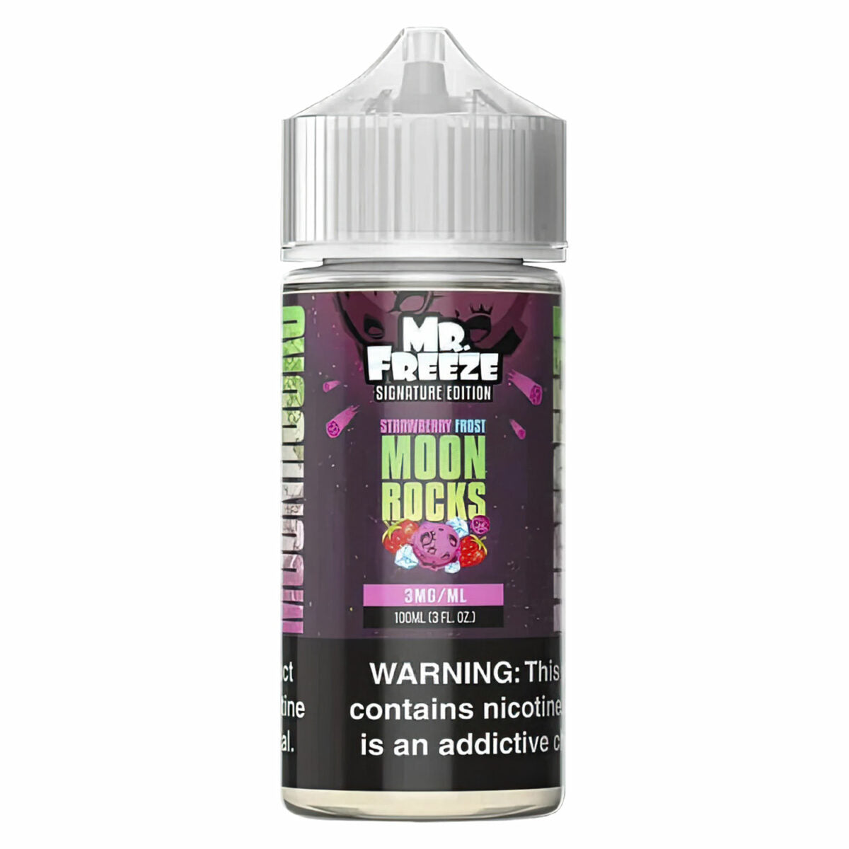 Mr. Freeze TFN Series E-Liquid | 100mL | 3mg | Freebase | Strawberry Frost Moon Rocks