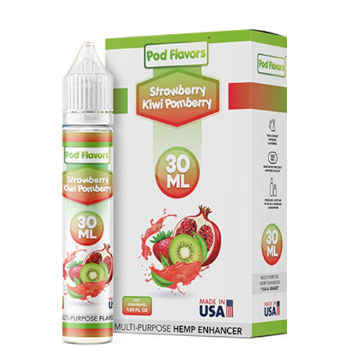 Pod Flavors Multi-Purpose Flavoring 30mL | Strawberry Kiwi Pomberry with Packaging