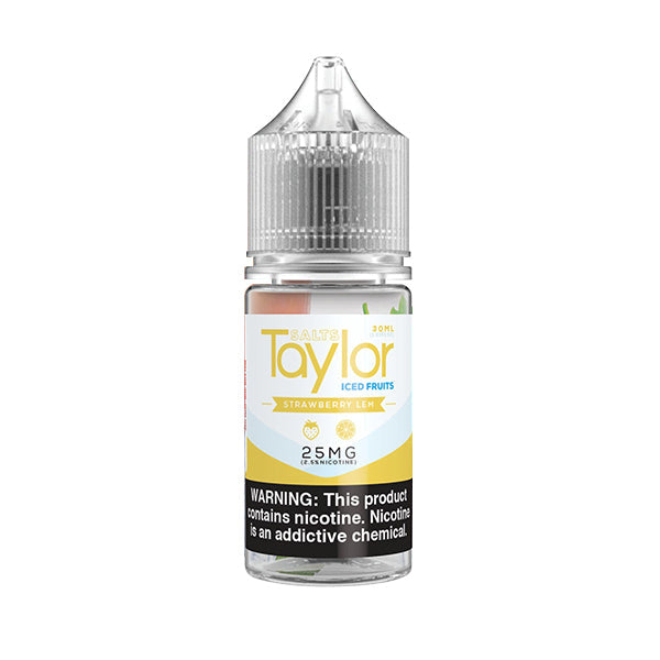 Taylor Salt Series E-Liquid | 30mL | 25mg | Salt Nic | Strawberry Lem Iced
