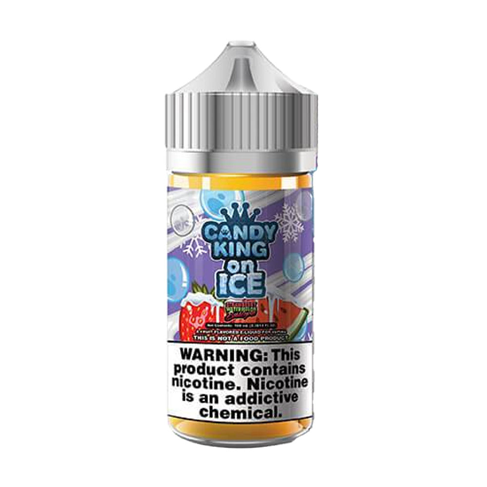 Candy King Series E-Liquid | 100mL |  0mg | Freebase | Strawberry Watermelon Bubblegum Iced