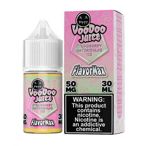 Voodoo Juice FlavorMax Salt Series E-Liquid | 30mL | 50mg | Strawberry Watermelon Ice with packaging