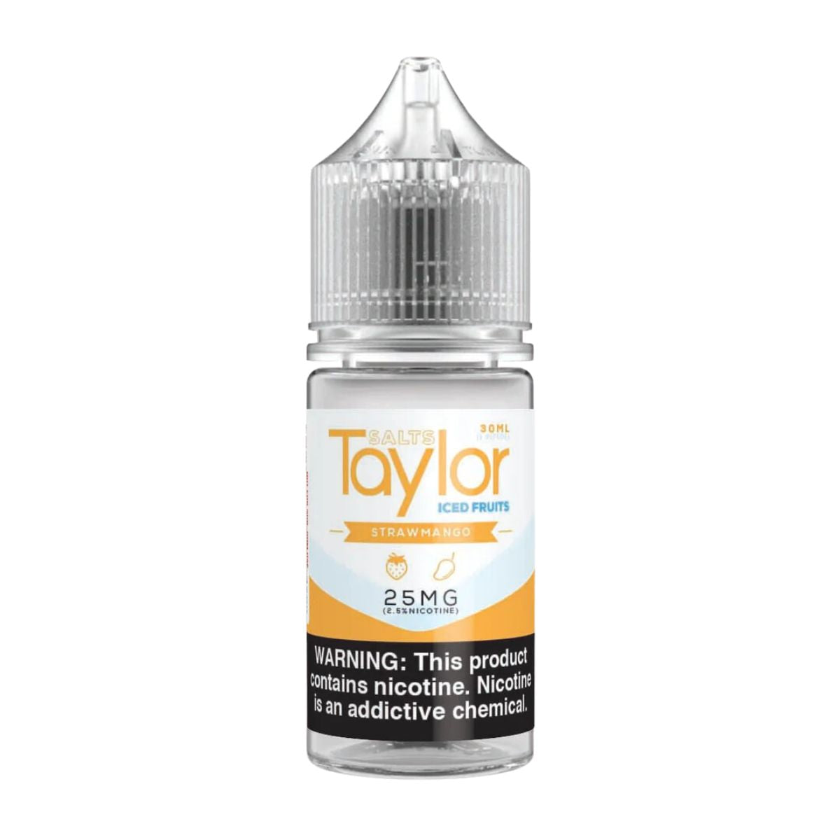 Taylor Salt Series E-Liquid | 30mL | 25mg | Salt Nic | Strawmango Iced