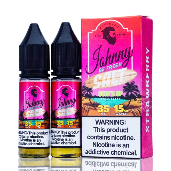 Johnny AppleVapes Salt Series E-Liquid | x2-15mL | 35mg | Surfs Up Salt with packaging