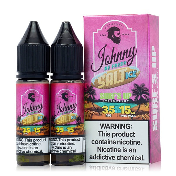 Johnny AppleVapes Salt Series E-Liquid | x2-15mL | 35mg | Surf Up Ice Salt with packaging