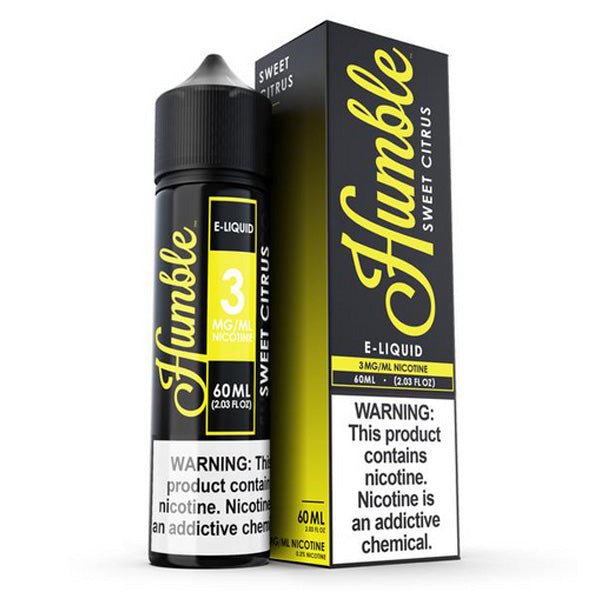 Humble Series E-Liquid | 3mg | 60mL | (Freebase) | Sweet Citrus with Packaging