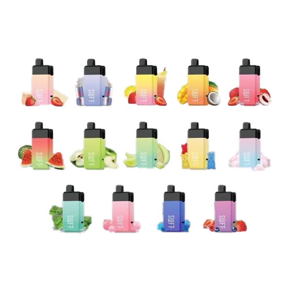 SWFT Mod Disposable | 5000 Puffs | 15mL | 50mg | MOQ 10 | Group Photo