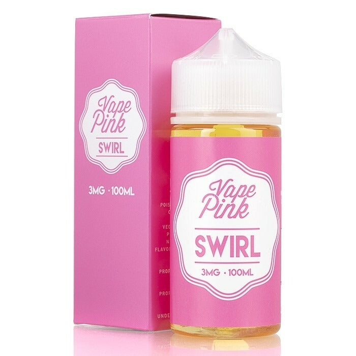 Vape Pink Series E-Liquid 100mL | Swirl with Packaging