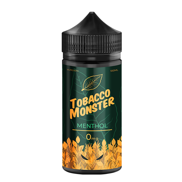 Jam Monster Tobacco Series E-Liquid | 100mL | 0mg | (Freebase) | Menthol