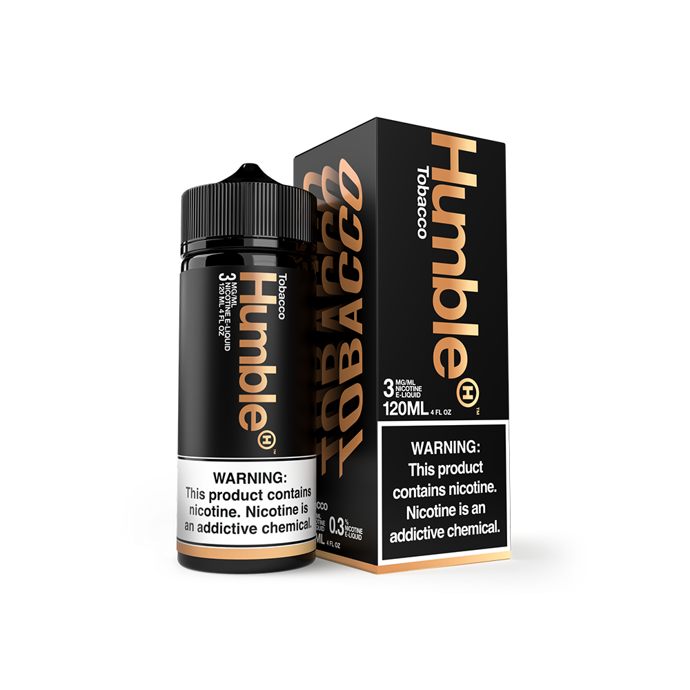 Humble TFN Series E-Liquid | 3mg | 120mL | Freebase | Tobacco with packaging