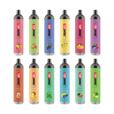 Topshine Disposable | 4500 Puffs | 10mL | 50Mg | MOQ 10 | Group Photo 