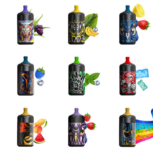 Tugpod ULTRA Disposable | 6000 Puffs | 15mL | 50mg |  MOQ 10 | Group Photo 