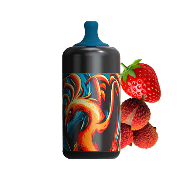 Tugpod ULTRA Disposable | 6000 Puffs | 15mL | 50mg |  MOQ 10 | Strawberry Lychee