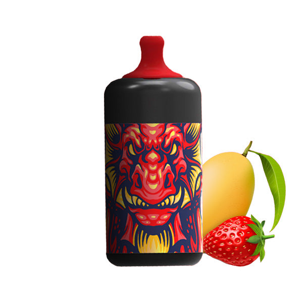 Tugpod ULTRA Disposable | 6000 Puffs | 15mL | 50mg |  MOQ 10 | Strawberry Mango