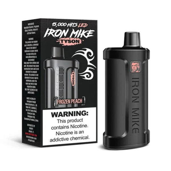 Tyson 2.0 Iron Mike Disposable 15000 Puffs 14mL 50mg MOQ 5 | Frozen Peach with Packaging