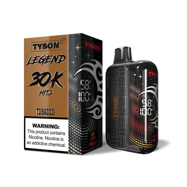 Tyson 2.0 Legend Disposable 30k Puffs 50mg (16mL) • MOQ 5 | Tobacco with Packaging