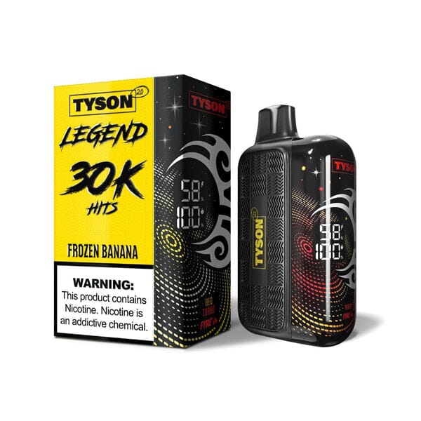 Tyson 2.0 Legend Disposable 30k Puffs 50mg (16mL) • MOQ 5 | Frozen Banana with Packaging