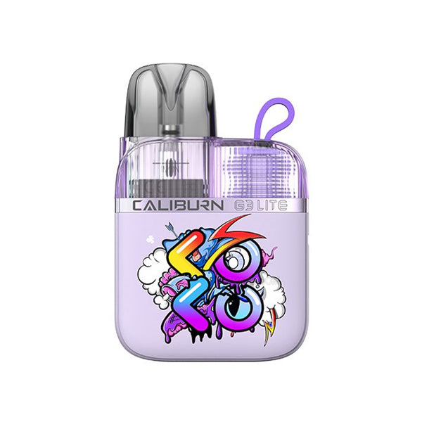 Uwell Caliburn G3 Lite KOKO (Kit PS) 1200mAh | Graffiti Purple