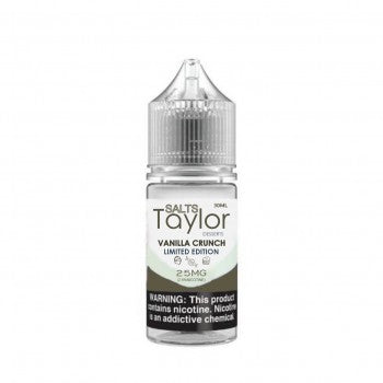 Taylor Salt Series E-Liquid | 30mL | 25mg | Salt Nic | Vanilla Crunch