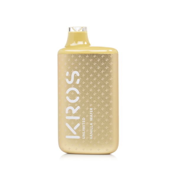 Kros Unlimited Disposable | 6000 puffs | 14mL | 50mg | MOQ 10 | Vanilla Wafer