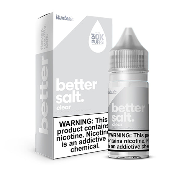 Vapetasia Salt Series E-Liquid | 30k Puffs | 25mg | Better Salt | Clear