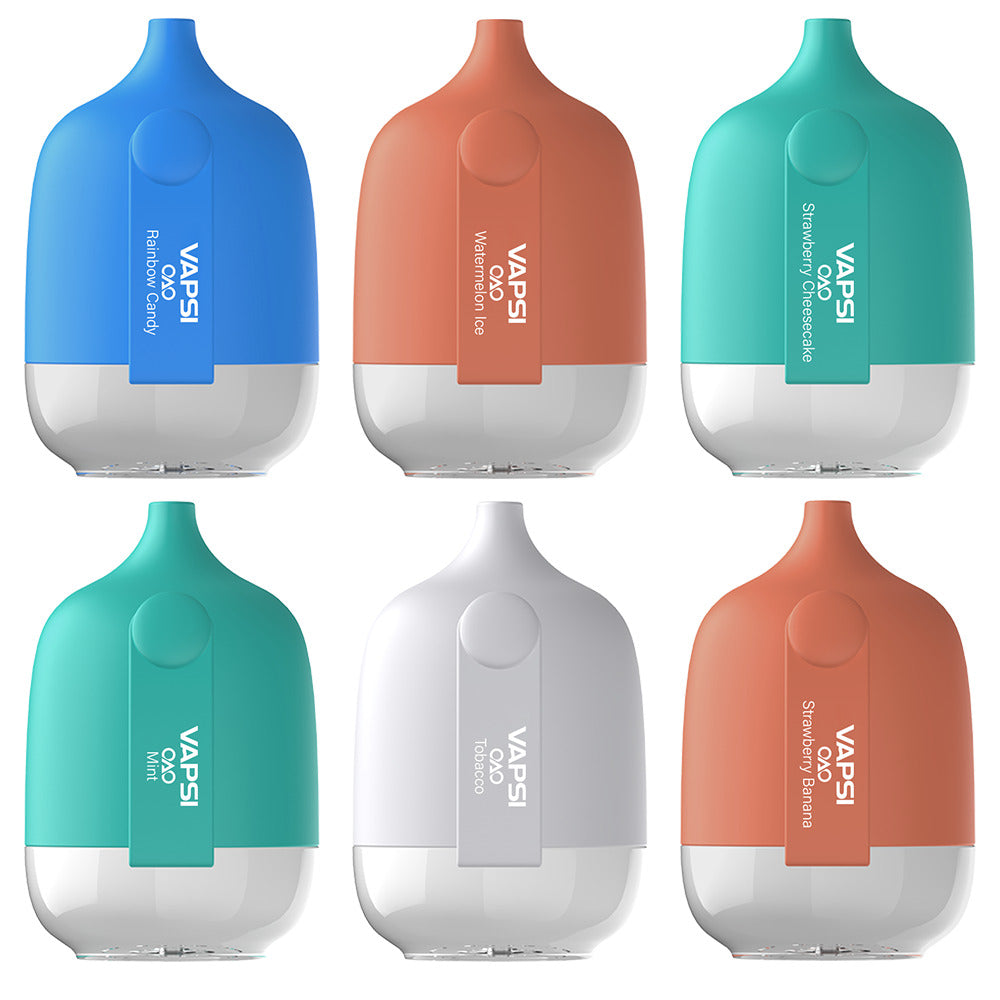 Vapsi OAO Disposable | 6000 Puffs | 12mL | 50mg | MOQ 5 | Group Photo