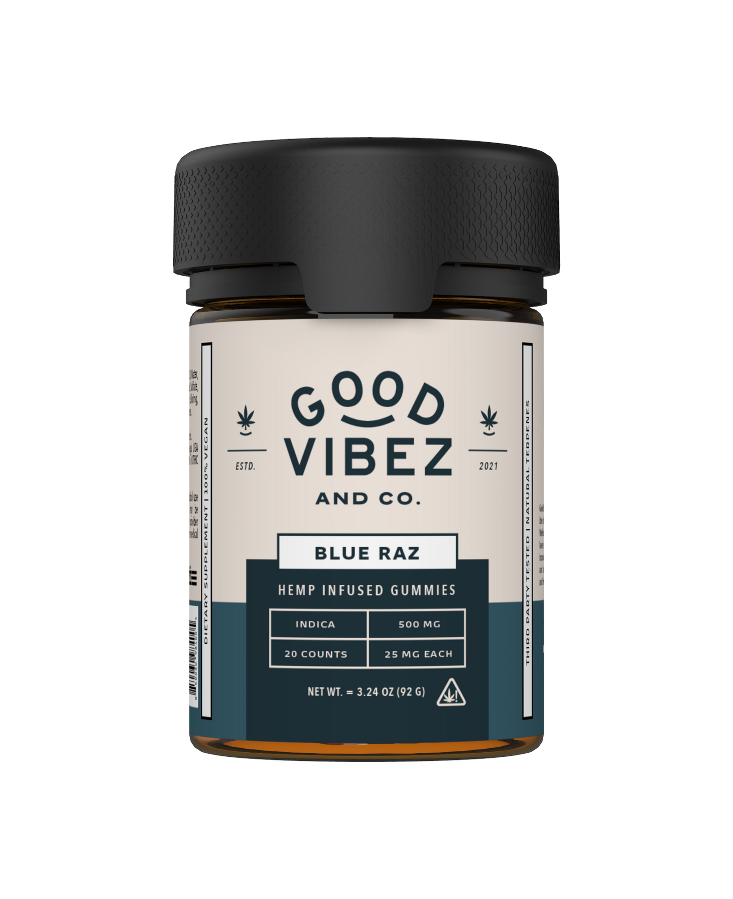Good Vibez THC-O Gummies | 500mg - Blue Raz
